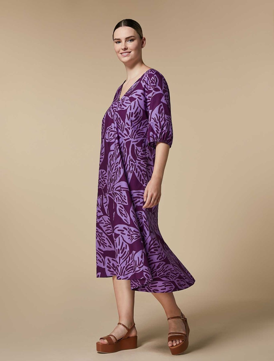 Dresses | Marina Rinaldi Poplin Dress