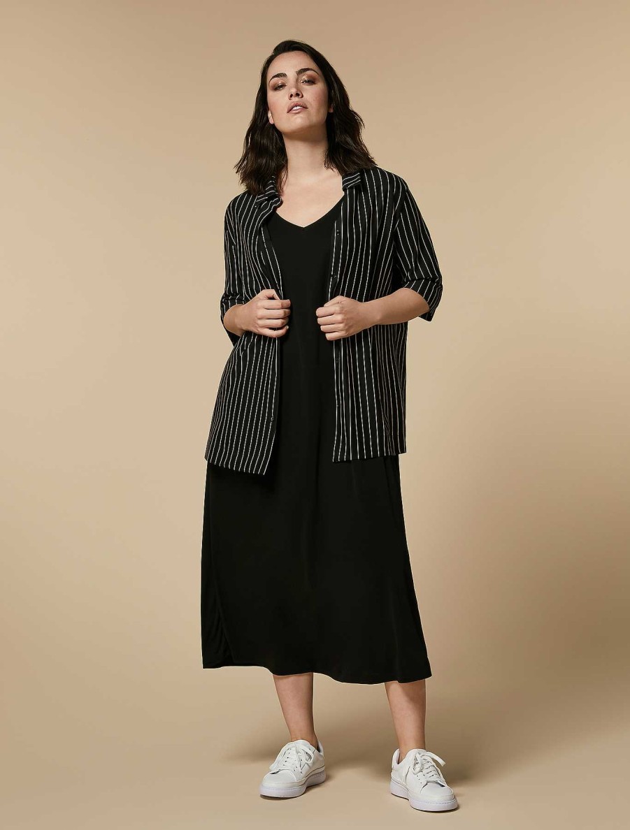 Relax | Marina Rinaldi Crepe Jersey Dress