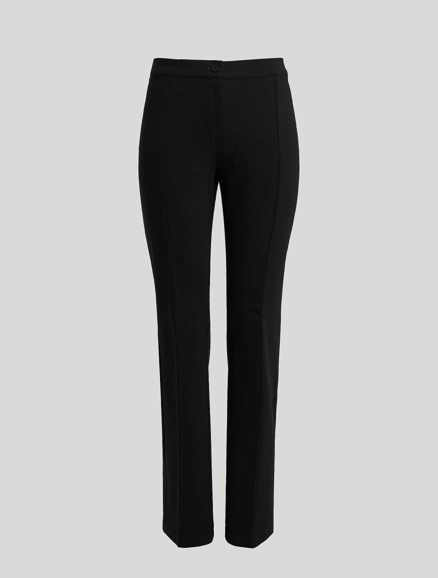 Trousers | Marina Rinaldi Viscose Jersey Trousers