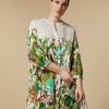 Blouses & Shirts | Marina Rinaldi Printed Satin Tunic