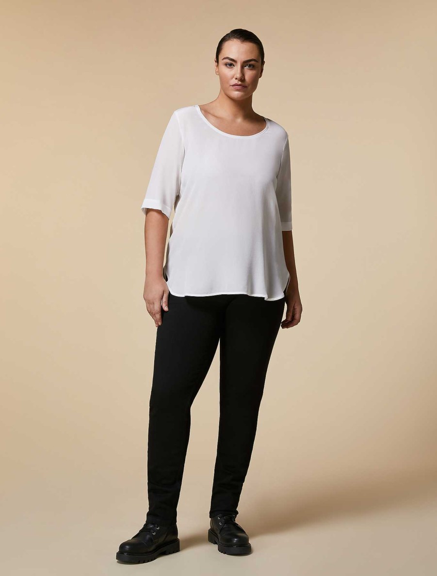 Essential | Marina Rinaldi Wonder-Fit Jersey Denim Jeans