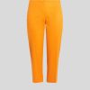 Trousers | Marina Rinaldi Cotton Gabardine Trousers