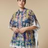 Blouses & Shirts | Marina Rinaldi Printed Muslin Tunic