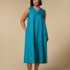 Dresses | Marina Rinaldi Linen Dress