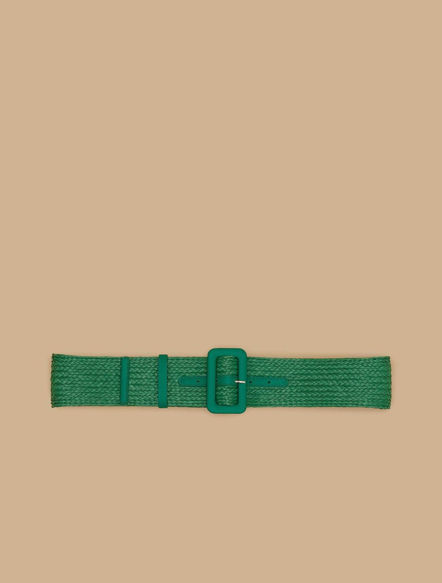 Other Accessories | Marina Rinaldi Raffia Belt