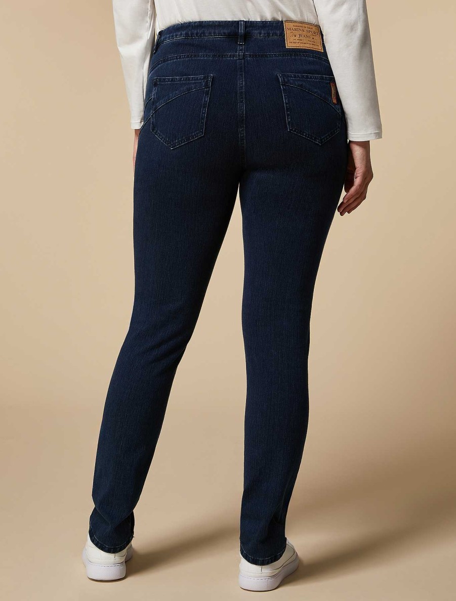 Essential | Marina Rinaldi Wonder-Fit Jersey Denim Jeans