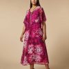 Dresses | Marina Rinaldi Silk Georgette Dress