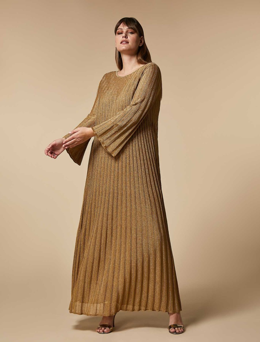 Formal Dresses | Marina Rinaldi Lurex Yarn Dress