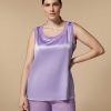 Tops & T-Shirts | Marina Rinaldi Stretch Jersey And Satin Top