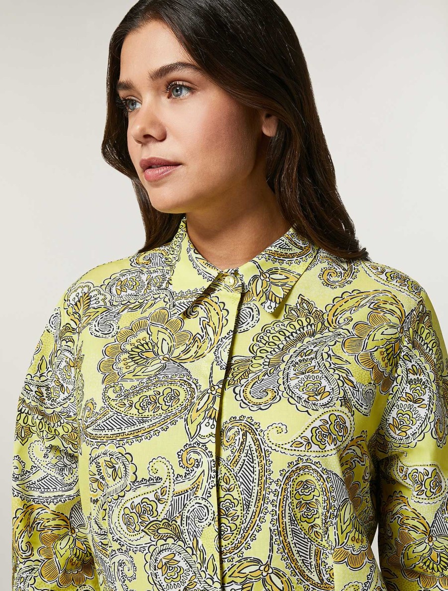 Blouses & Shirts | Marina Rinaldi Cotton Muslin Shirt