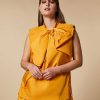 Blouses & Shirts | Marina Rinaldi Taffeta Top