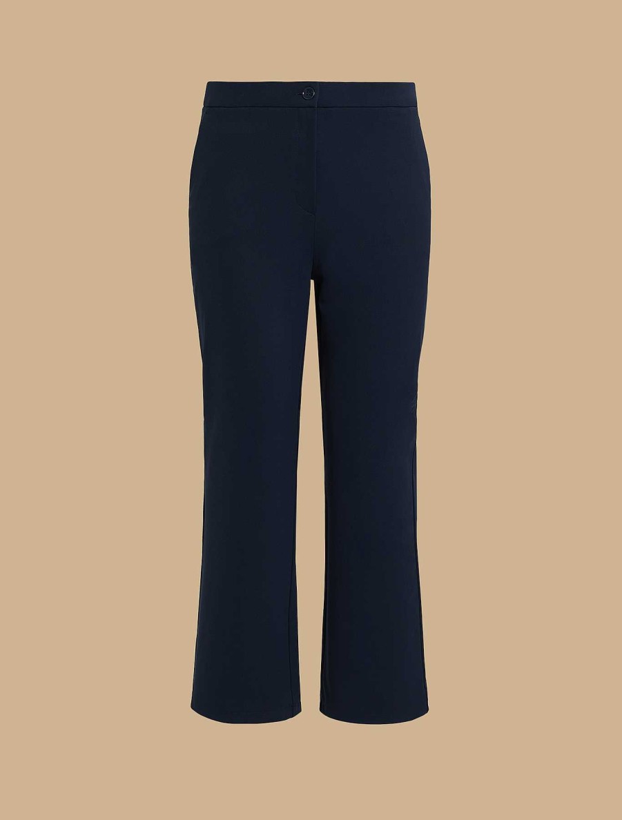 Trousers | Marina Rinaldi Scuba Jersey Trousers