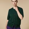 Knitwear | Marina Rinaldi Rhinestone-Adorned Cardigan And Top