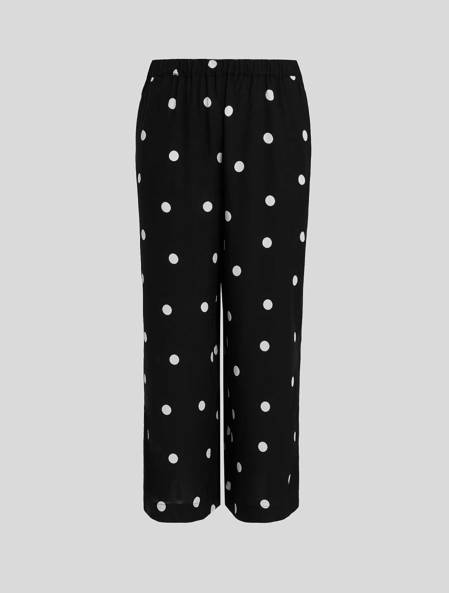 Trousers | Marina Rinaldi Technical Fabric Trousers