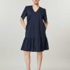 Dresses | Marina Rinaldi Cotton Poplin Dress