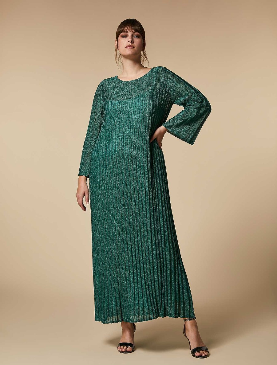 Formal Dresses | Marina Rinaldi Lurex Yarn Dress