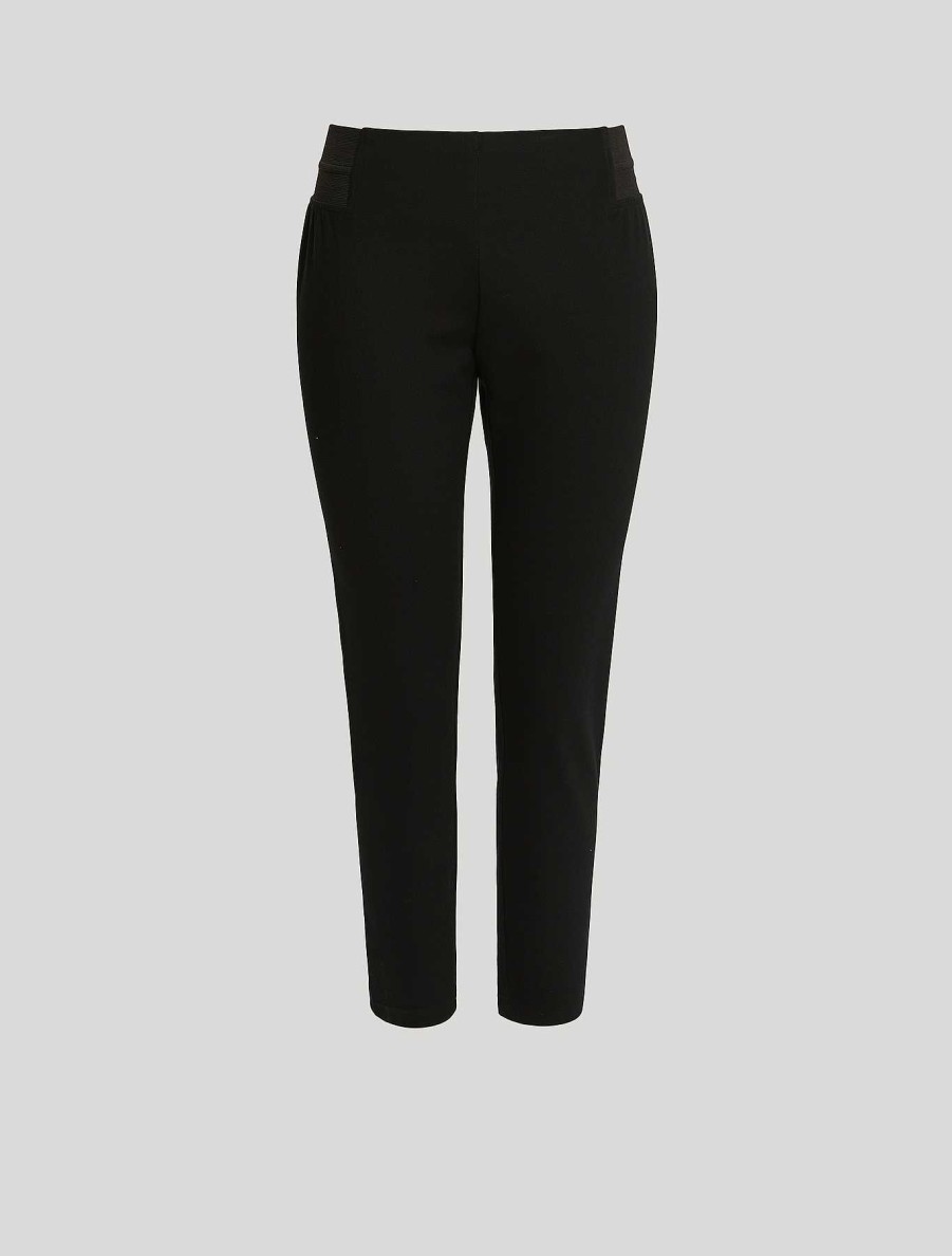 Trousers | Marina Rinaldi Viscose Jersey Leggings