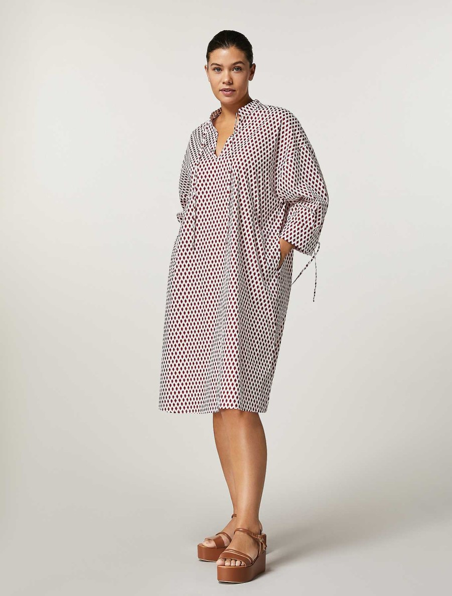 Dresses | Marina Rinaldi Cotton Poplin Dress