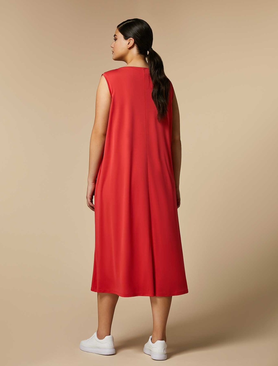 Relax | Marina Rinaldi Crepe Jersey Dress