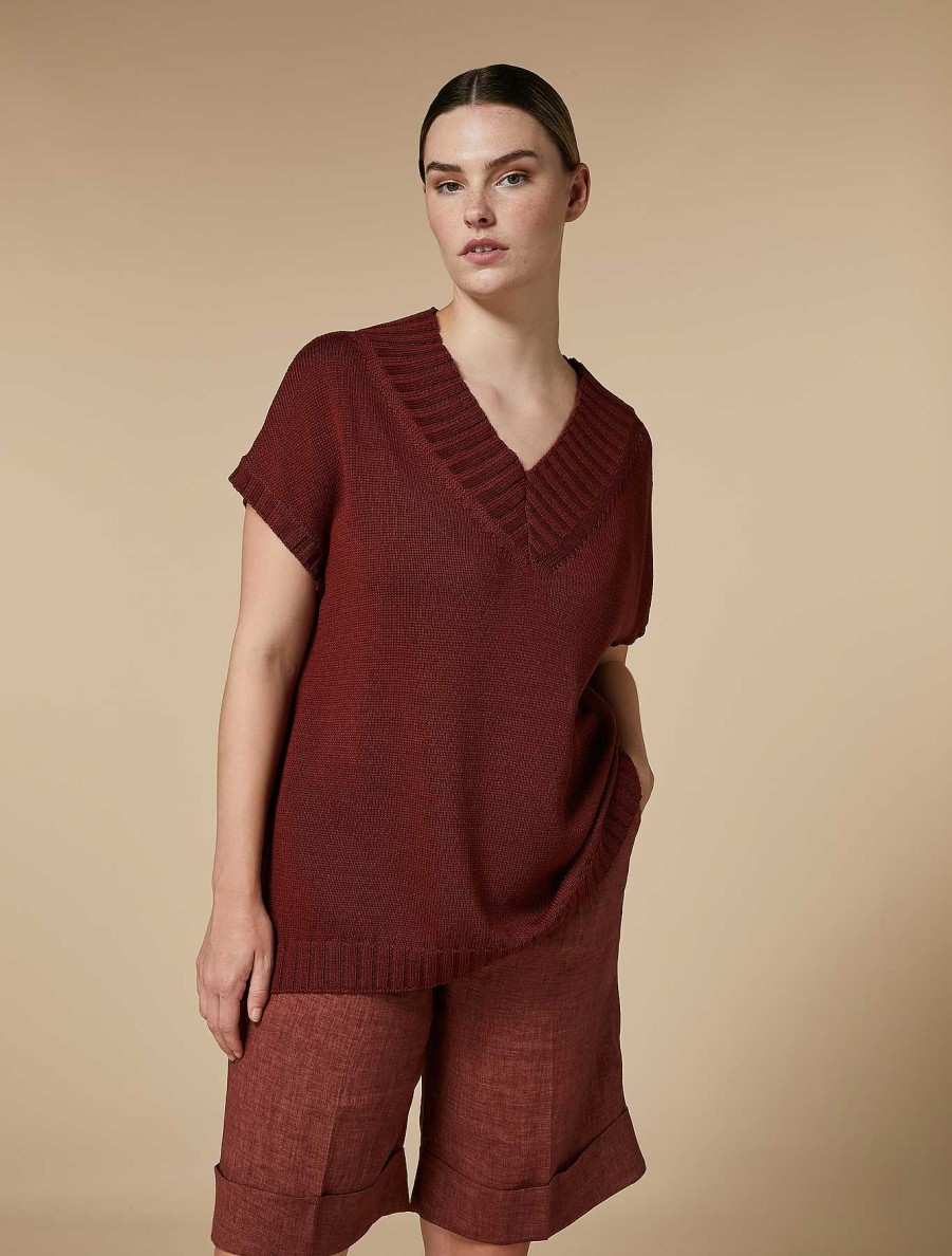 Knitwear | Marina Rinaldi Cotton Sweater