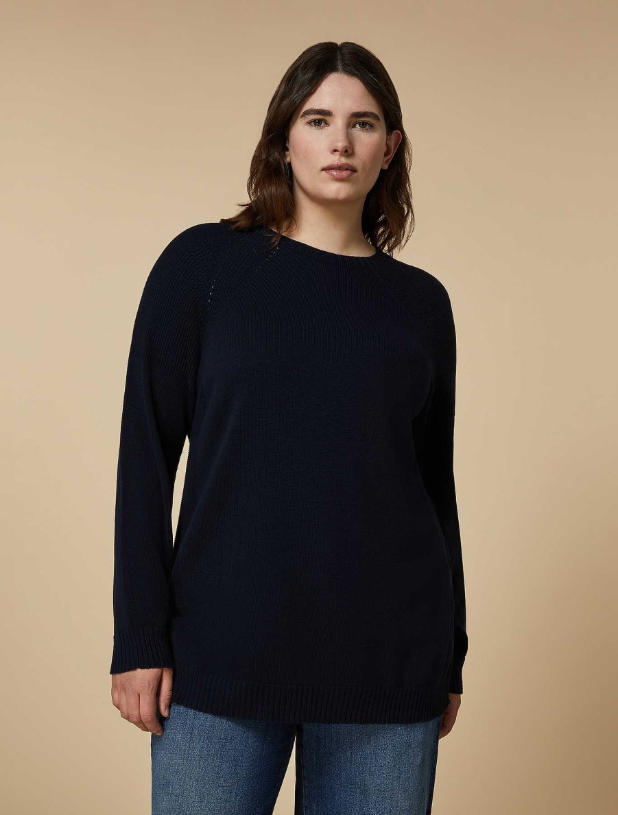 Knitwear | Marina Rinaldi Cotton Sweater