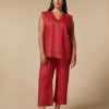 Trousers | Marina Rinaldi Linen Trousers