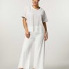 Trousers | Marina Rinaldi Cotton Muslin Trousers