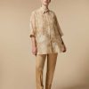 Blouses & Shirts | Marina Rinaldi Printed Voile Shirt