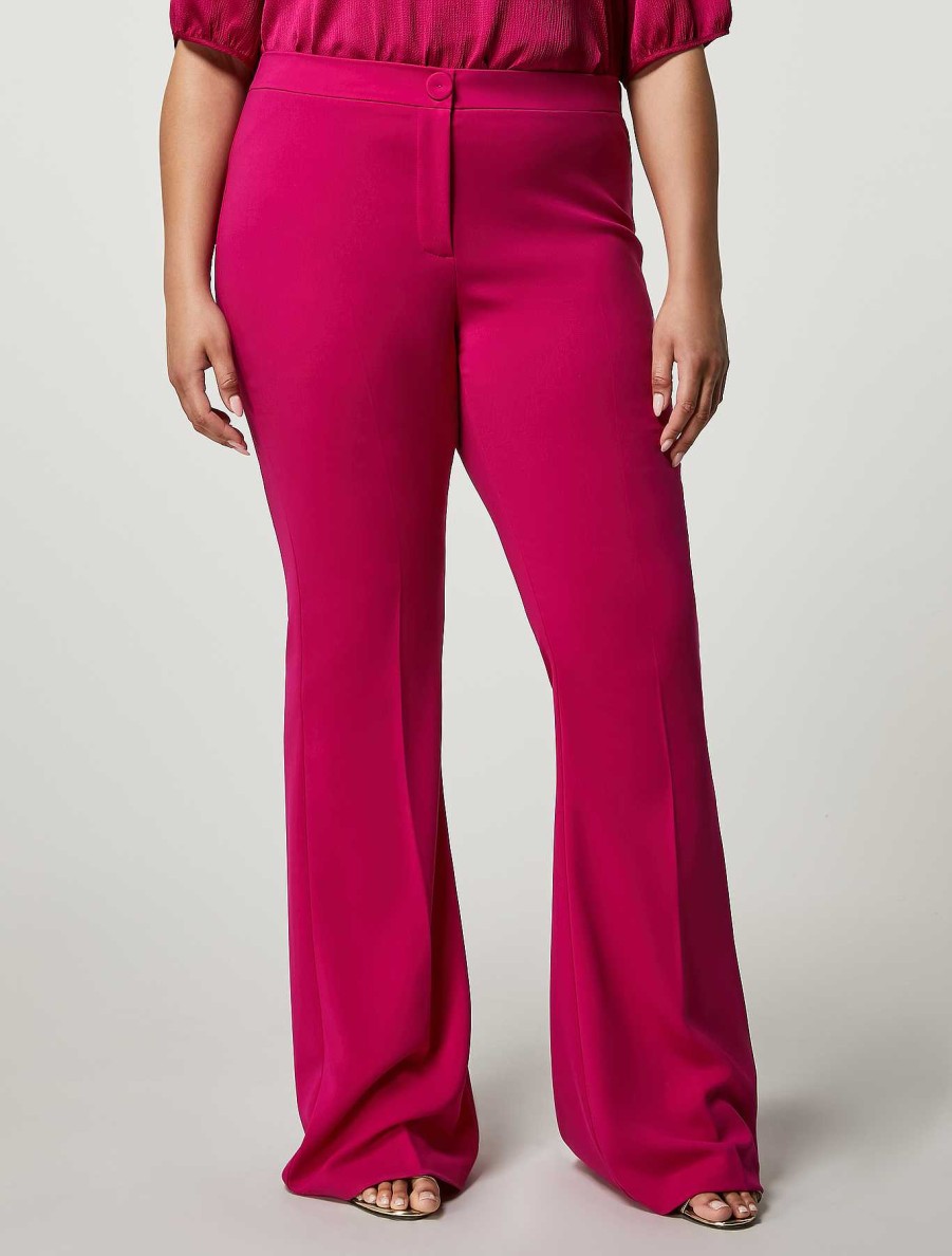 Trousers | Marina Rinaldi Fluid Cady Trousers