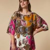 Blouses & Shirts | Marina Rinaldi Silk Twill Tunic