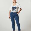 Trousers | Marina Rinaldi Cotton Denim Trousers