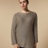 Knitwear | Marina Rinaldi Lurex Yarn Sweater