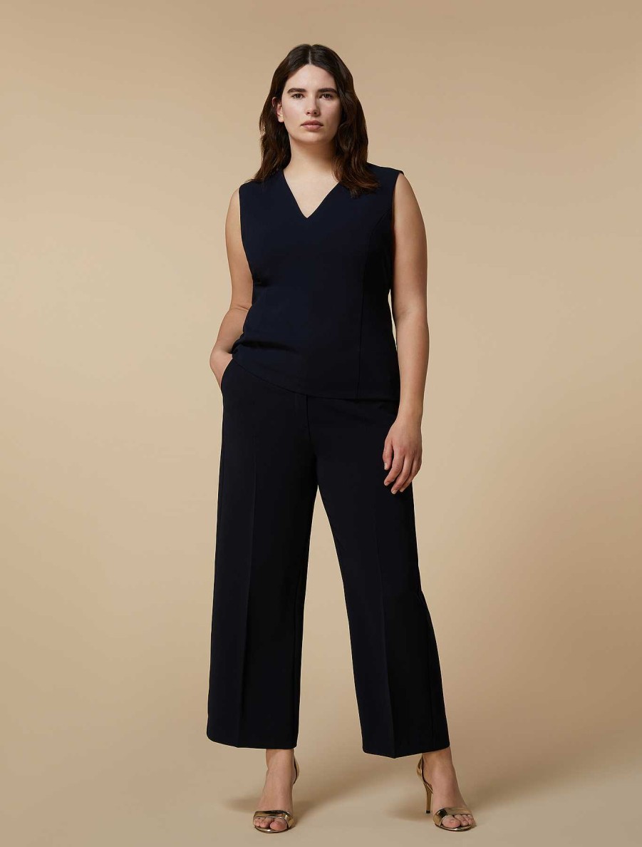 Trousers | Marina Rinaldi Triacetate Trousers