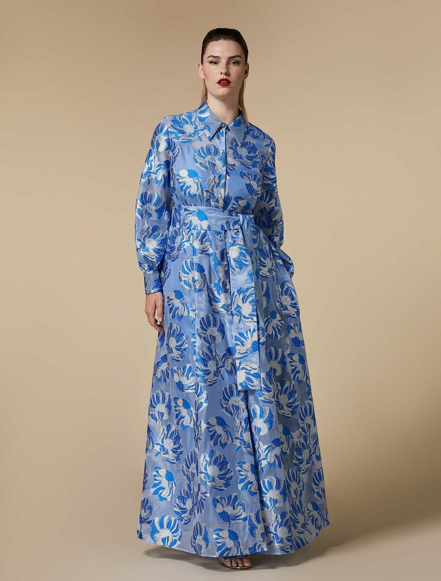 Dresses | Marina Rinaldi Silk Shirt Dress