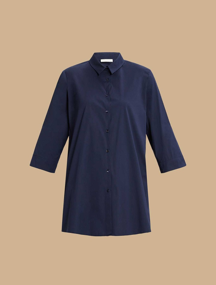 Essential | Marina Rinaldi Stretch Poplin Shirt