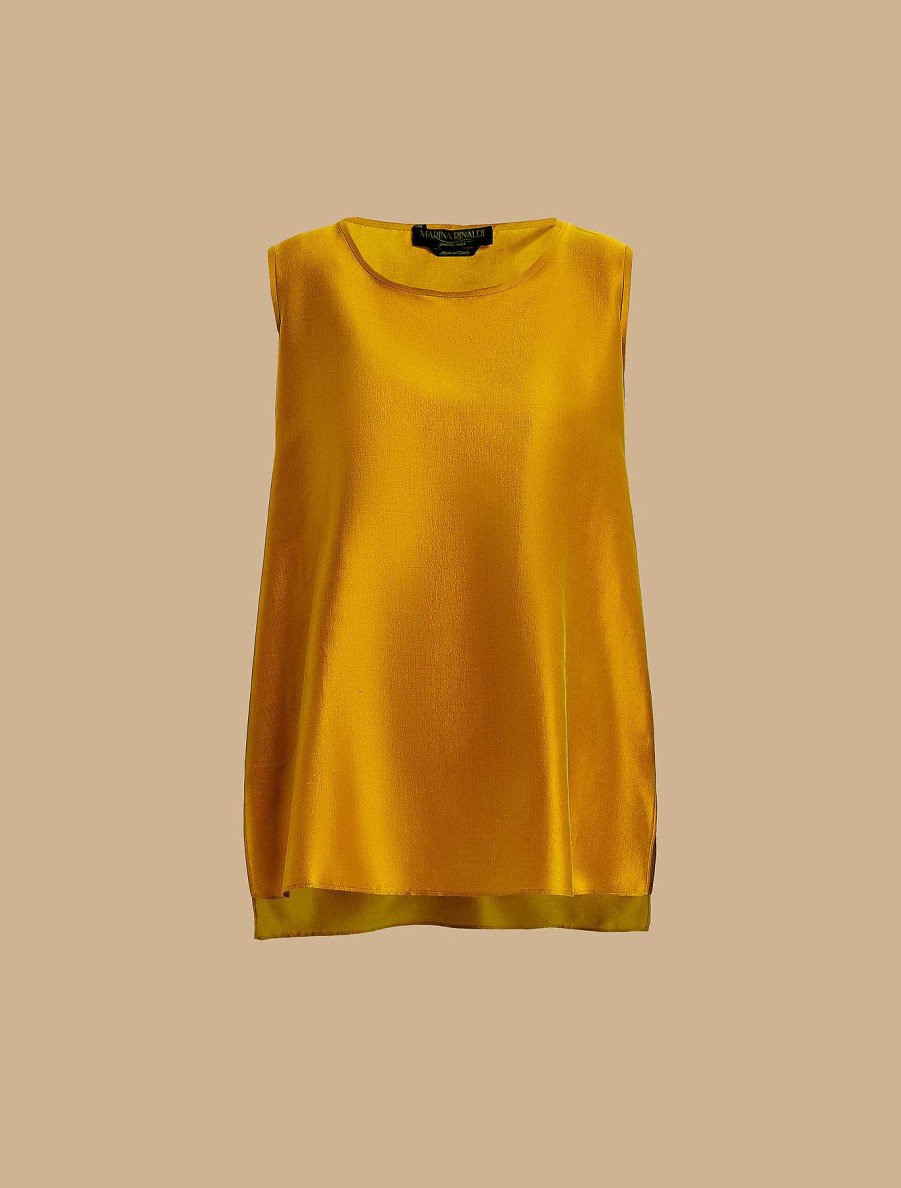 Tops & T-Shirts | Marina Rinaldi Lightweight Shantung Top