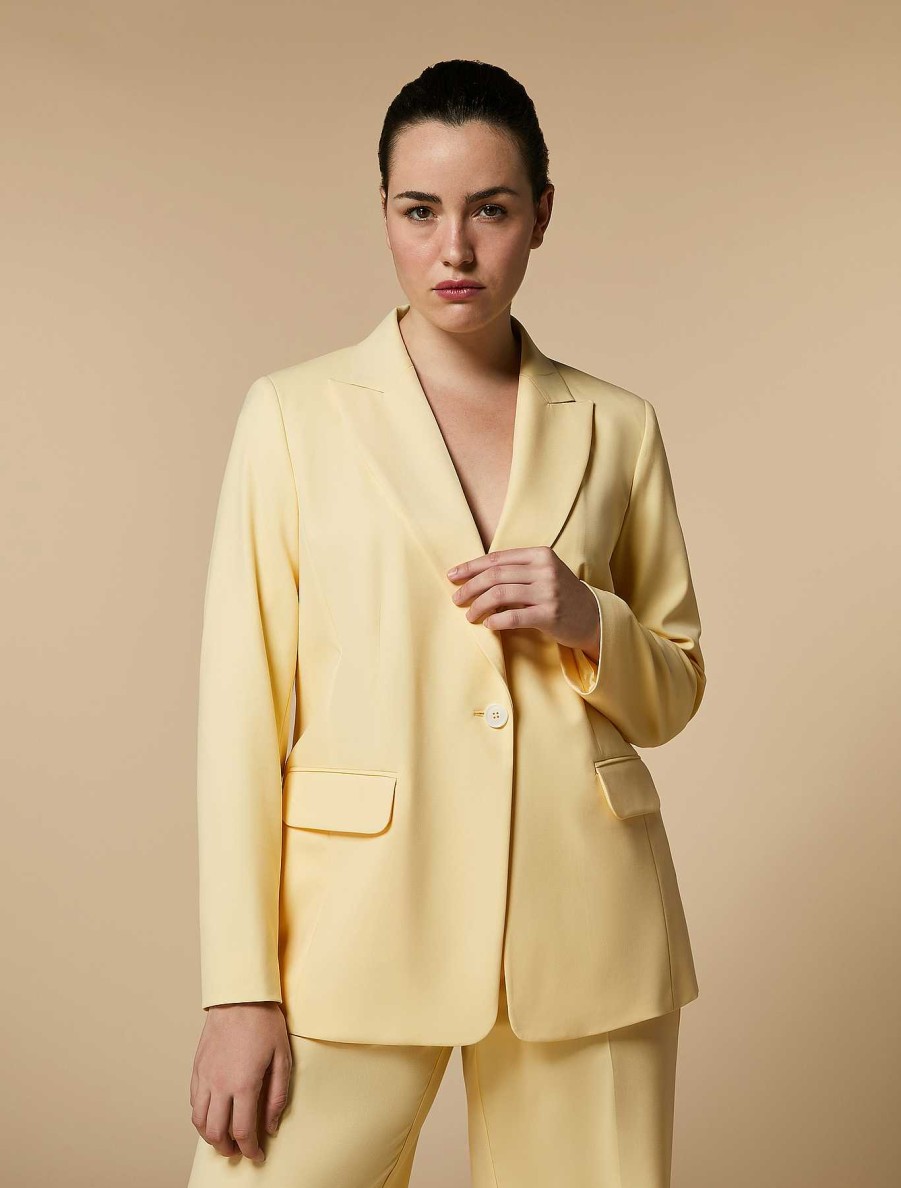 Jacket & Blazers | Marina Rinaldi Stretch Canvas Jacket