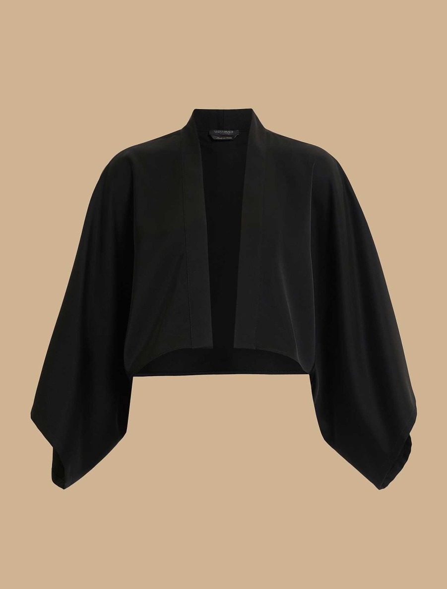 Other Accessories | Marina Rinaldi Satin Shrug