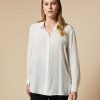 Blouses & Shirts | Marina Rinaldi Silk Shirt