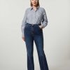 Trousers | Marina Rinaldi Cotton Denim Trousers