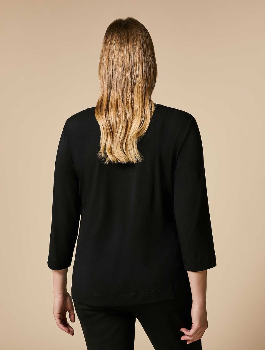 Essential | Marina Rinaldi Viscose Jersey T-Shirt