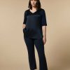 Trousers | Marina Rinaldi Scuba Jersey Trousers