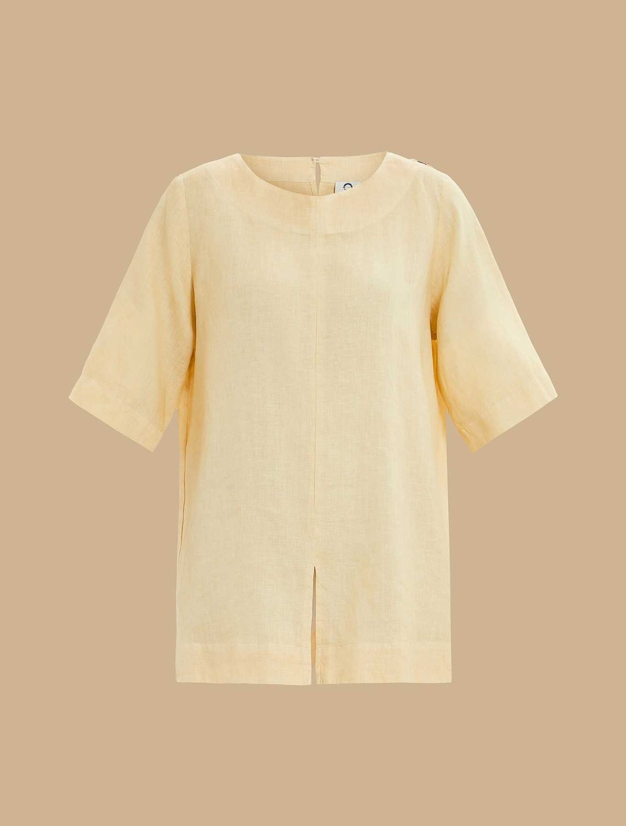 Blouses & Shirts | Marina Rinaldi Linen Blouse