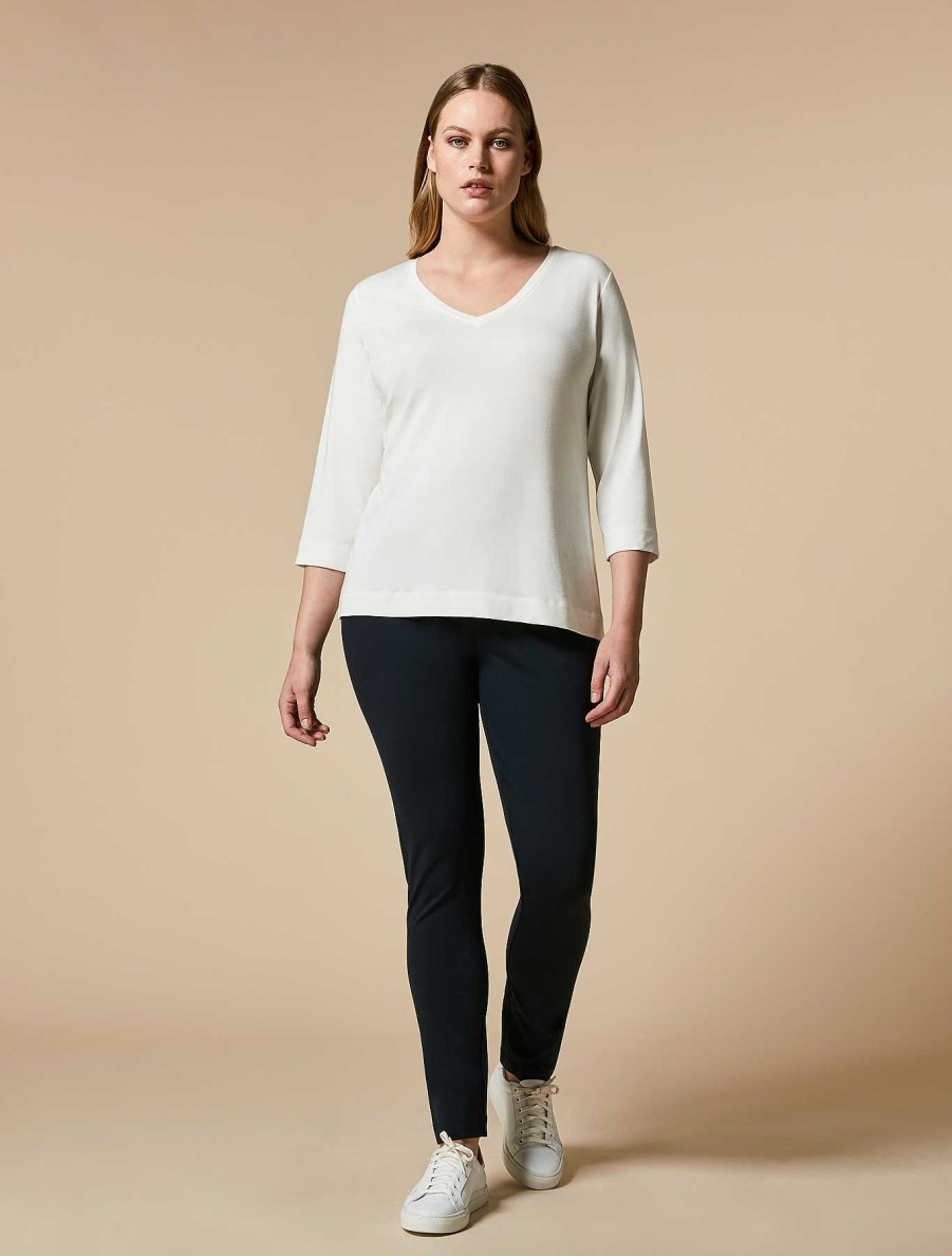 Tops & T-Shirts | Marina Rinaldi Viscose Jersey T-Shirt