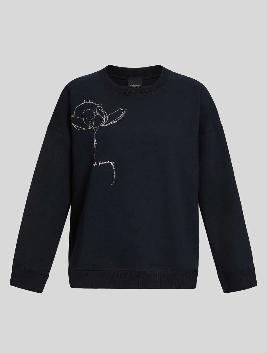 Tops & T-Shirts | Marina Rinaldi Cotton Jersey Sweatshirt