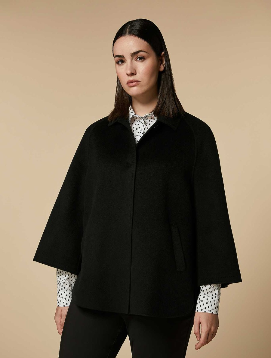 Essential | Marina Rinaldi Heavy Double-Faced Wool And Cashmere Jacket