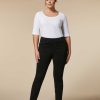 Essential | Marina Rinaldi Leggings-Fit Jersey Denim Jeans