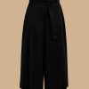 Trousers | Marina Rinaldi Cropped Poplin Trousers