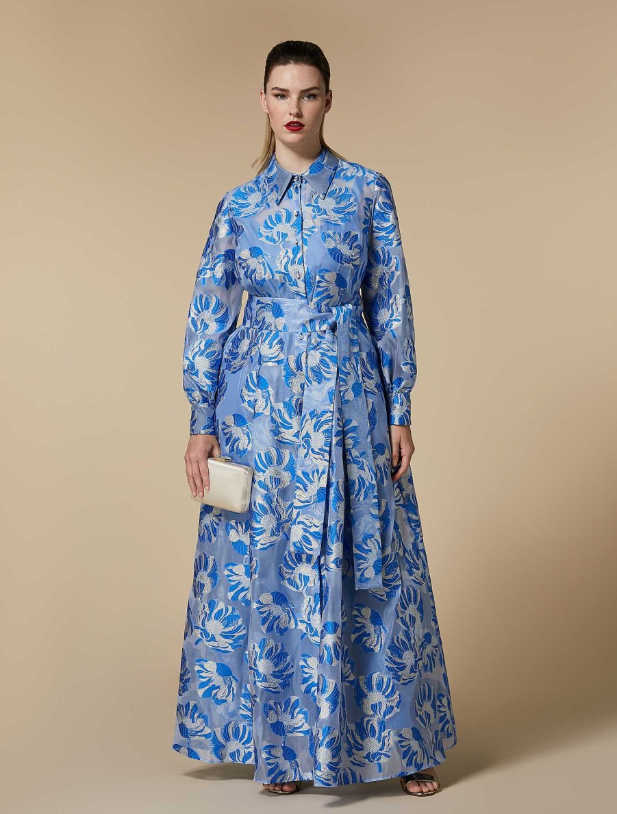 Dresses | Marina Rinaldi Silk Shirt Dress