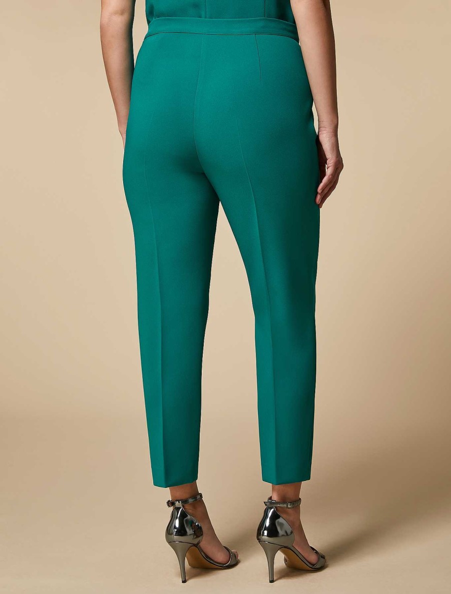 Formalwear | Marina Rinaldi Crepe Cigarette Trousers